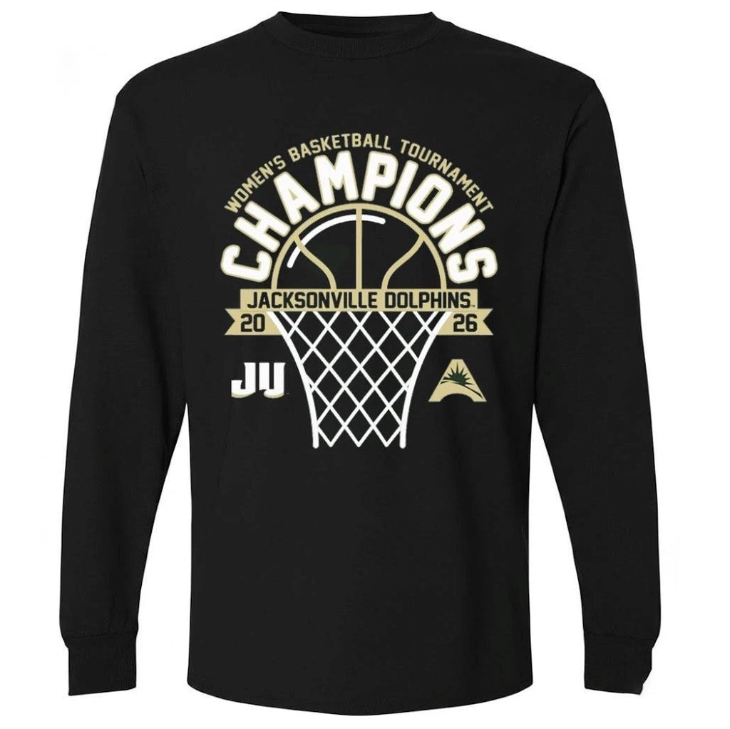 Jacksonville Dolphins 2026 ASUN Women’s Basketball Tournament Champions Shirt