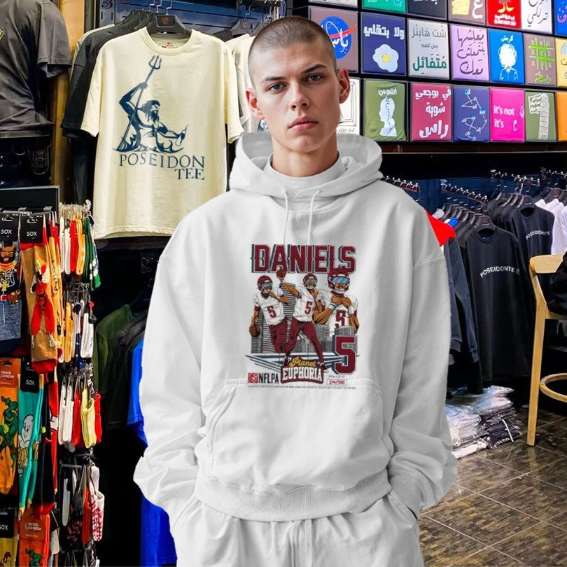 Jayden Daniels Vintage Football T-shirt