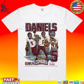 Jayden Daniels Vintage Football T-shirt