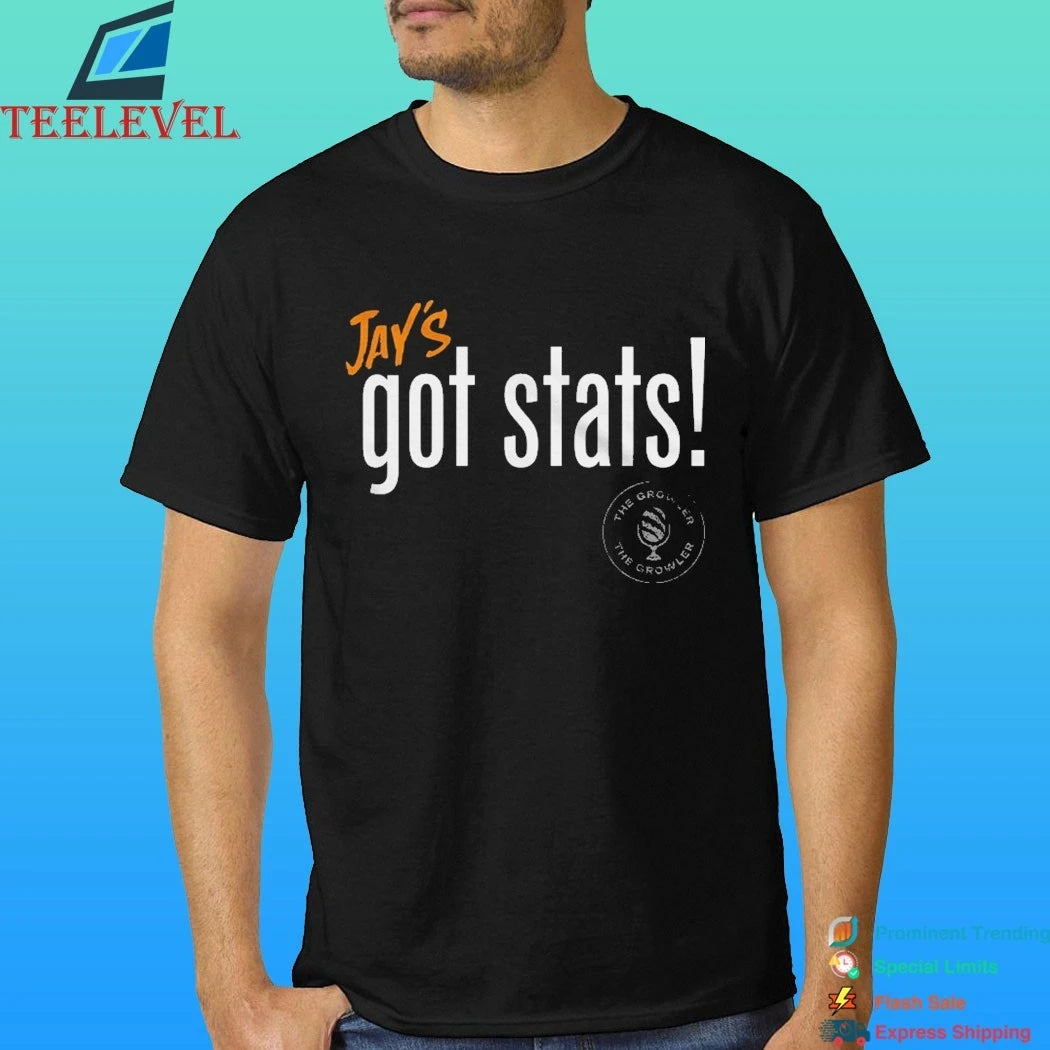 Jay’s Got Stats The Growler Podcast With Paul Dehner Shirt