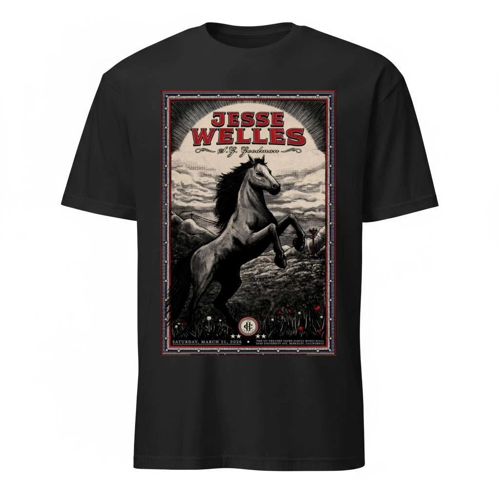 Jesse Wellles Berkeley CA 3.21.2026 Poster Shirt