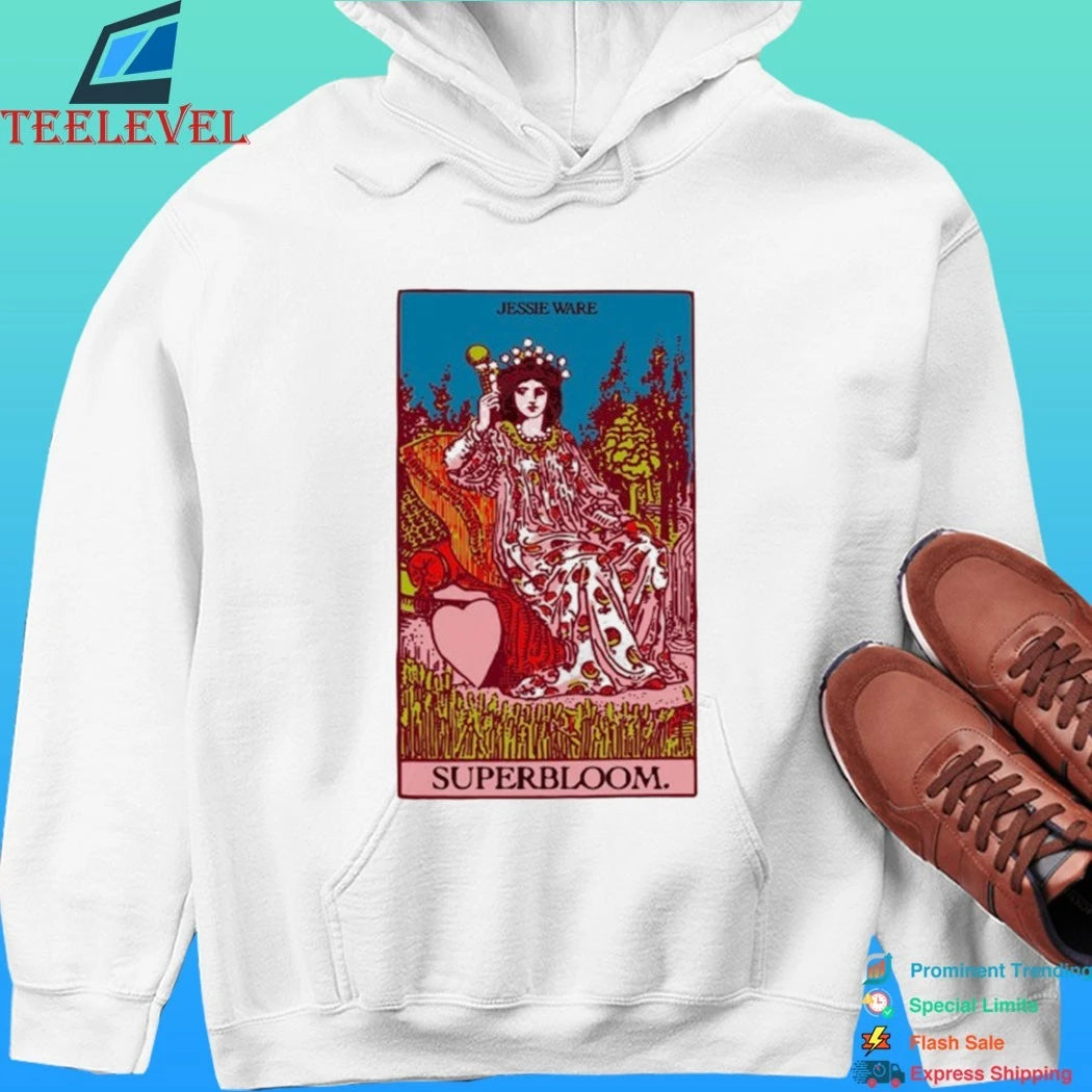 Jessie Ware Superbloom Off White Tarot Shirt
