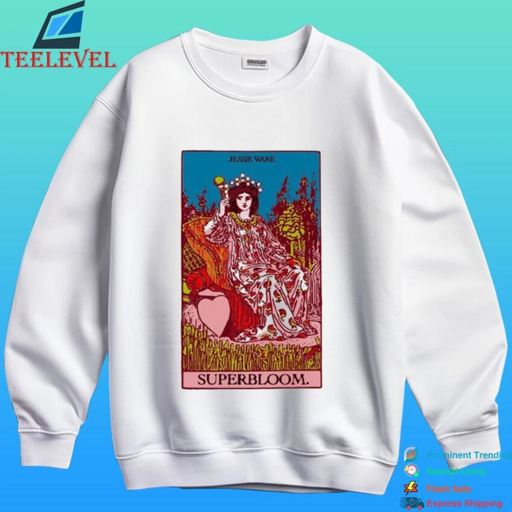 Jessie Ware Superbloom Off White Tarot Shirt
