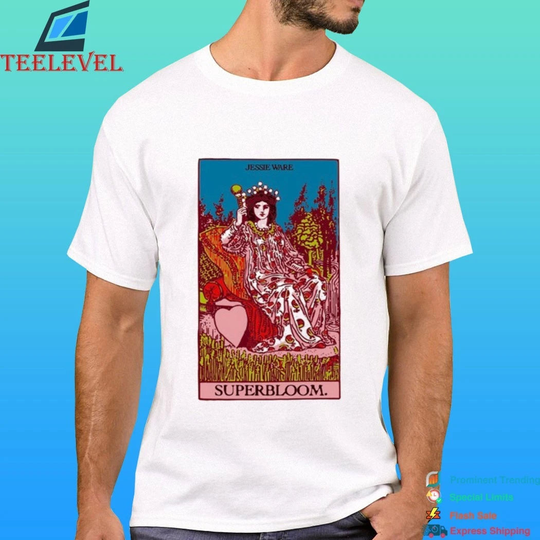 Jessie Ware Superbloom Off White Tarot Shirt