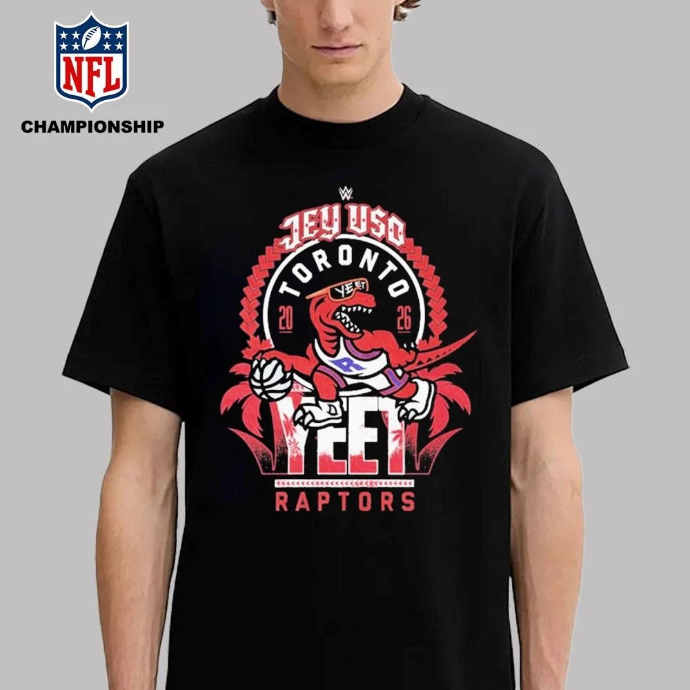 Jey Uso x Toronto Raptors Yeet 2026 Shirt