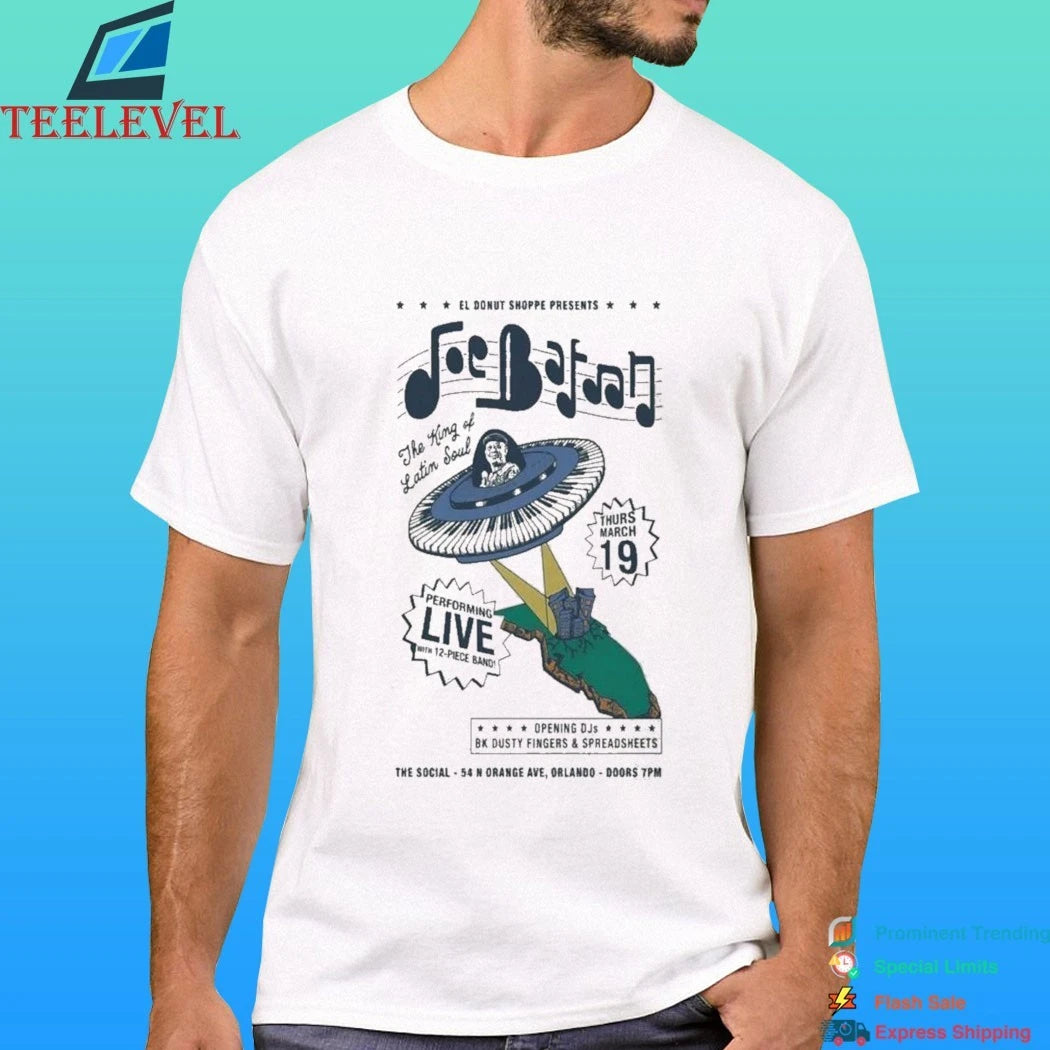 Joe Bataan Mar 19 2026 The Social In Orlando Fl Shirt