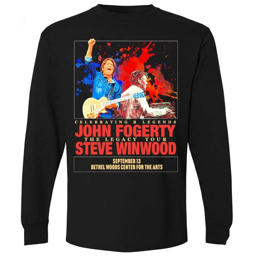 John Fogerty With Steve Winwood Celebrating 2 Legends The Legacy Tour 2026 Schedule Dates Shirt
