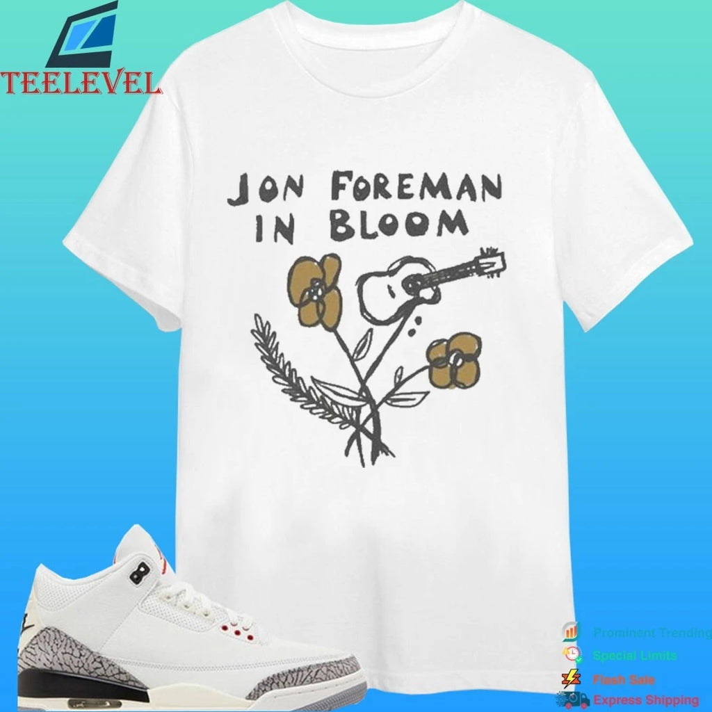 Jon Foreman In Bloom Guitar Shirt