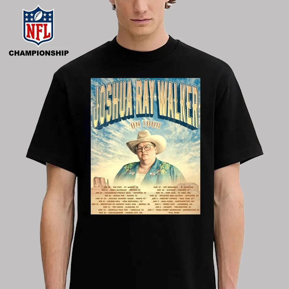 Joshua Ray Walker On Tour 2026 Dates Shirt