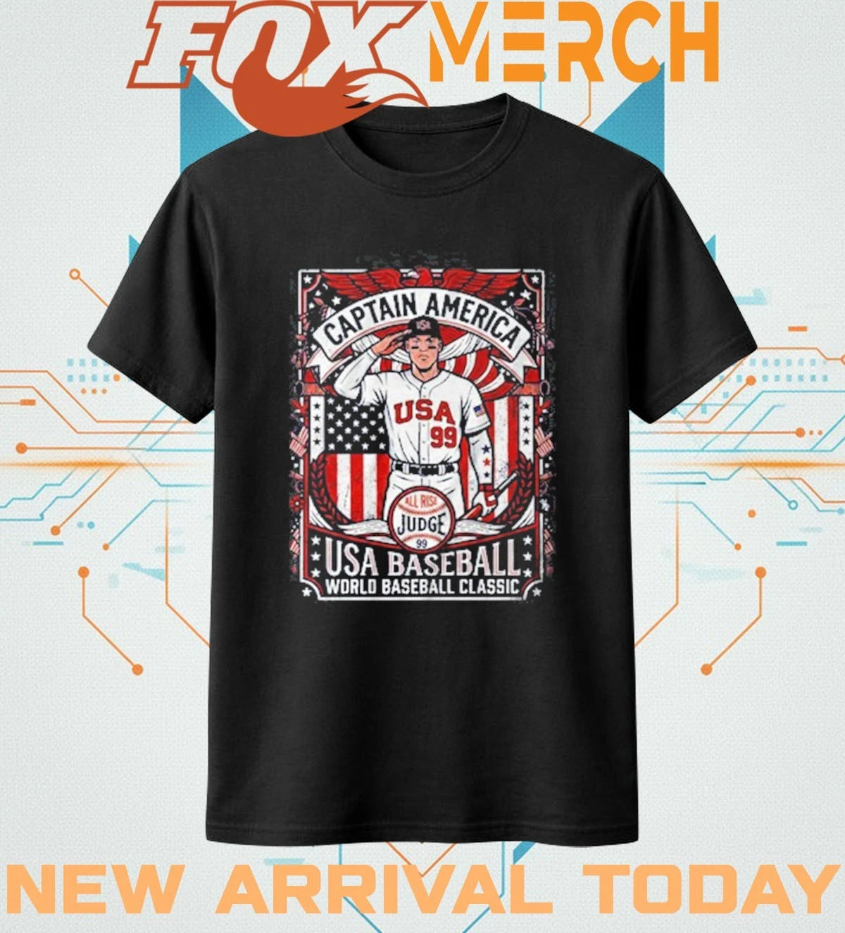 Judge captain Usa t-shirt