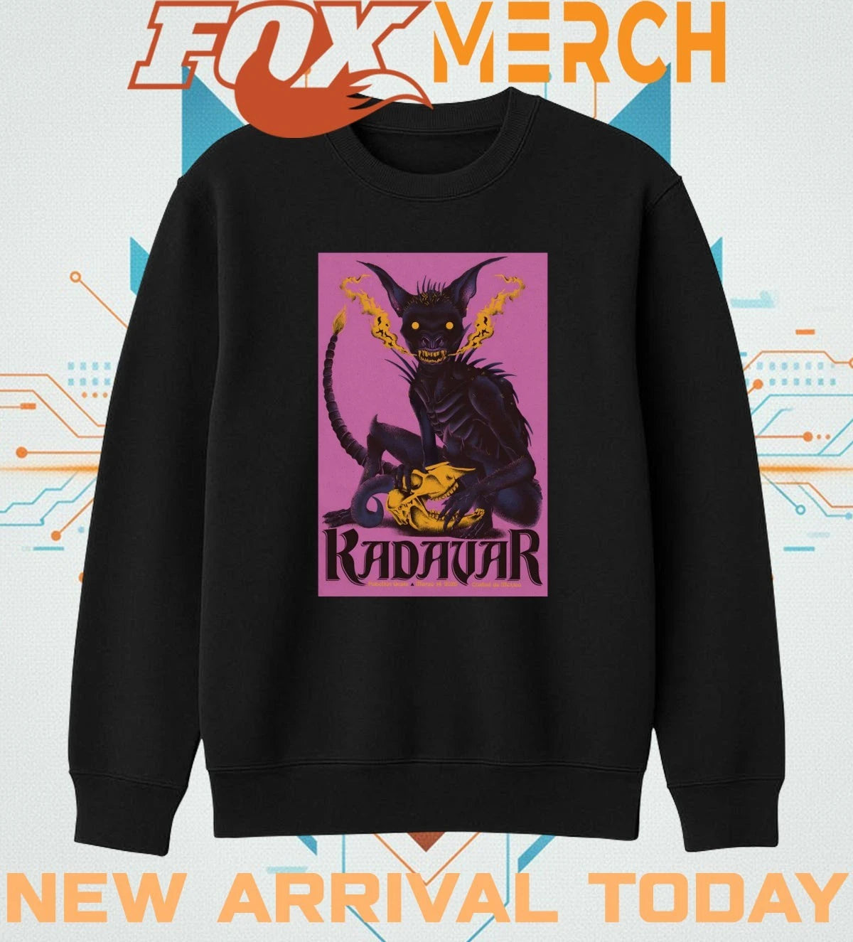 KADAVAR Mexico City Event On mar 14 2026 poster t-shirt