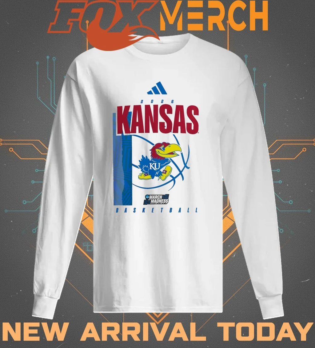 Kansas Jayhawks Basketball March Madness 2026 t-shirt