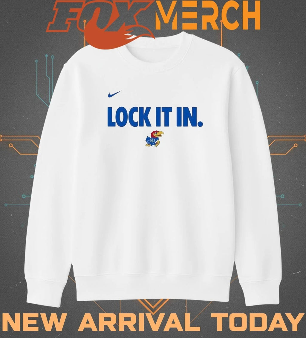 Kansas Jayhawks Lock It In Basketball Postseason Bench t-shirt