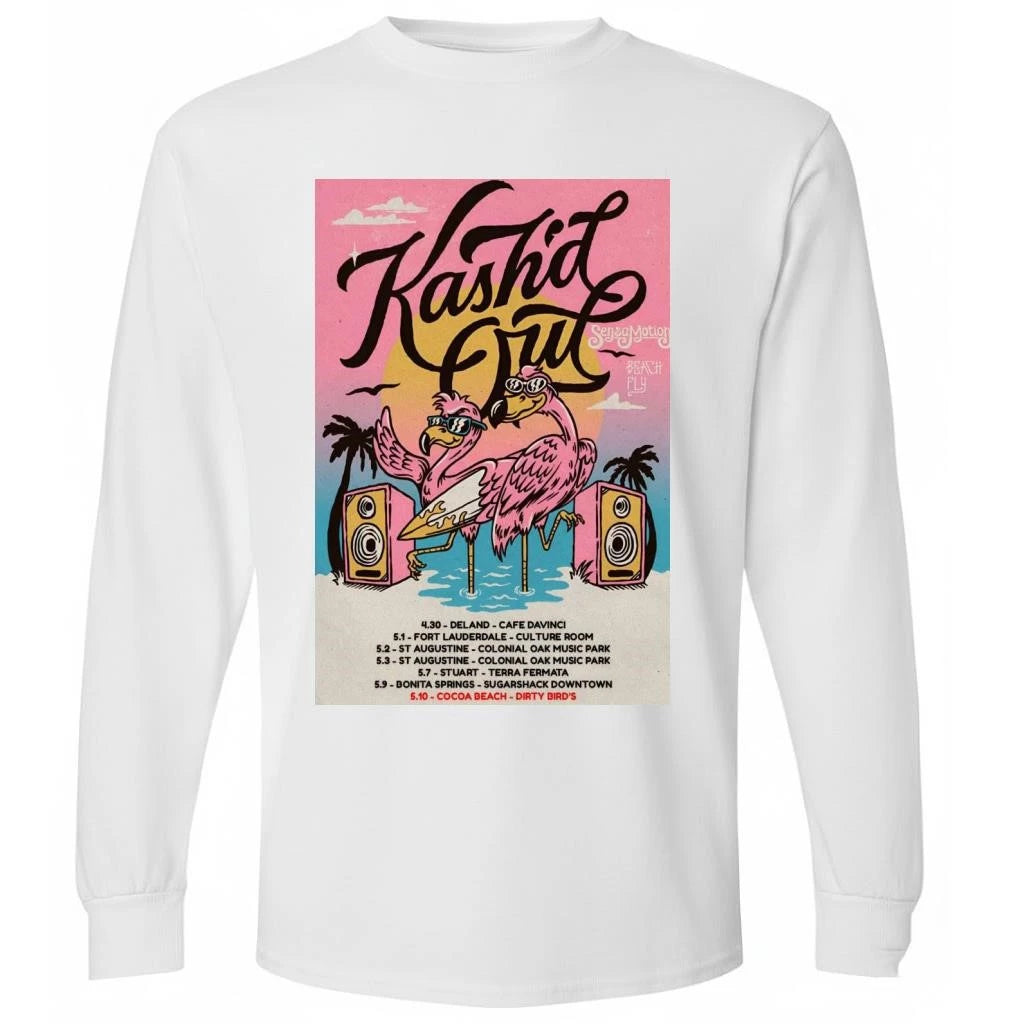 Kash’d Out Tour Beach Fly 2026 Poster Shirt
