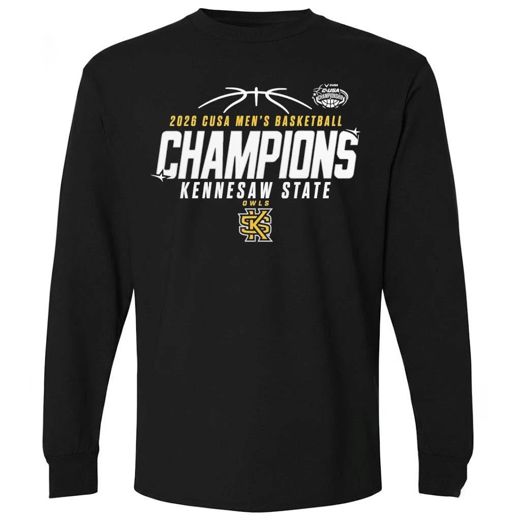Kennesaw State 2026 CUSA Tournament Champions Edition For Fan Shirt