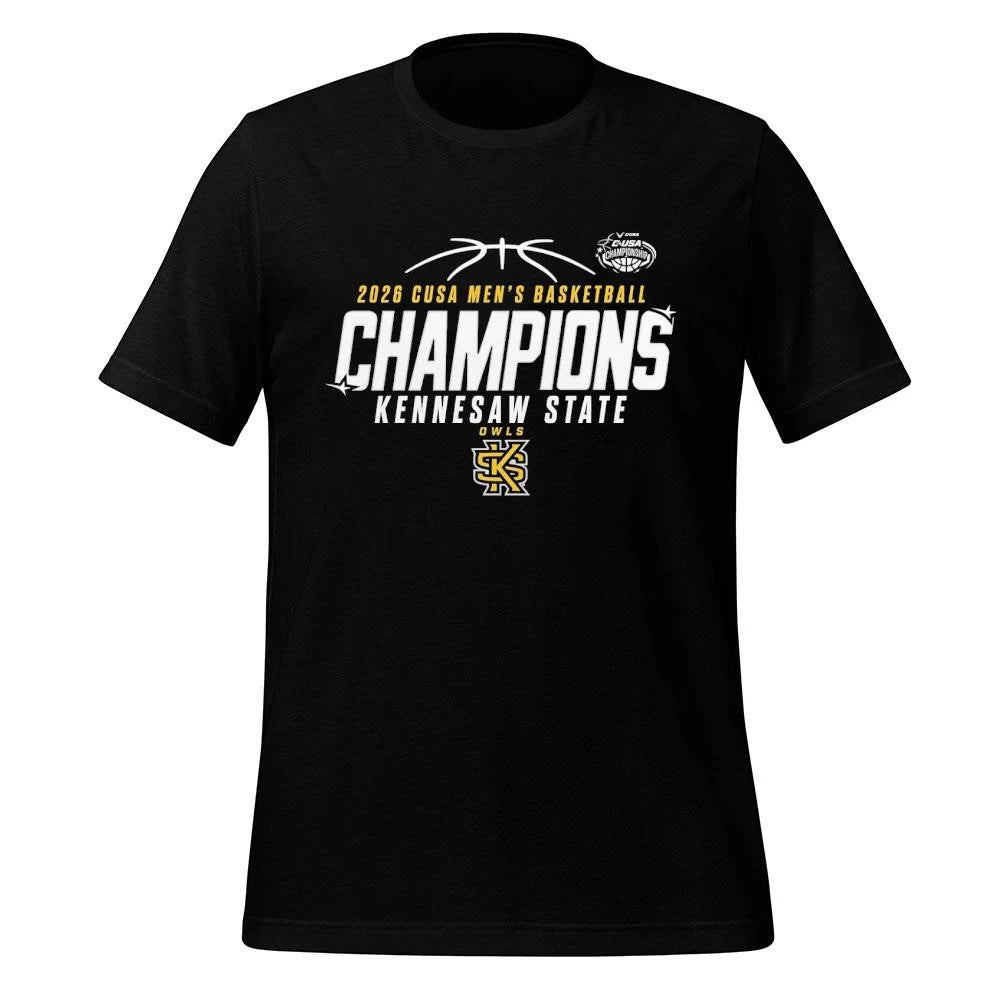 Kennesaw State 2026 CUSA Tournament Champions Edition For Fan Shirt
