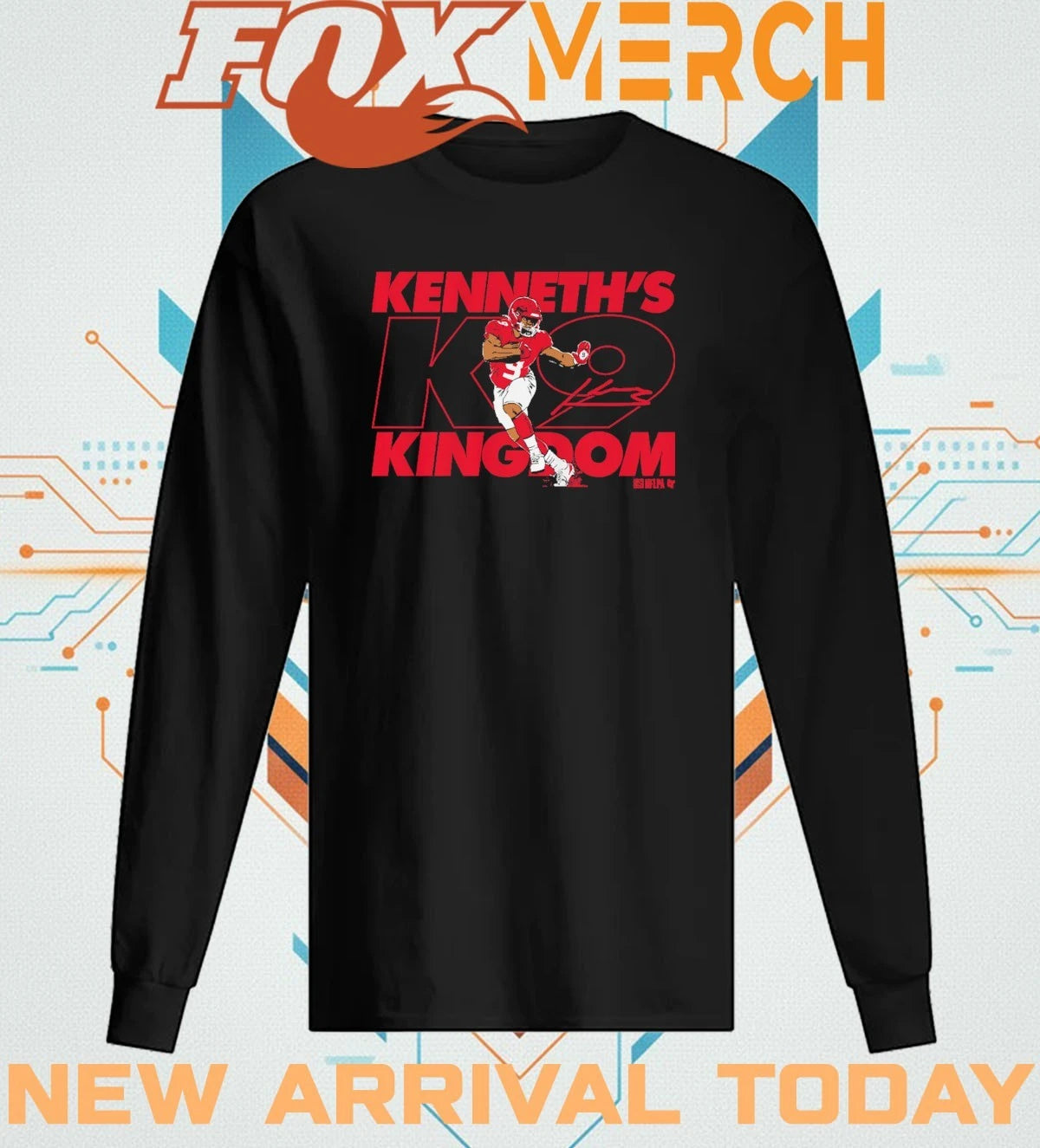 Kenneth Walker III Kenneth’s Kingdom t-shirt