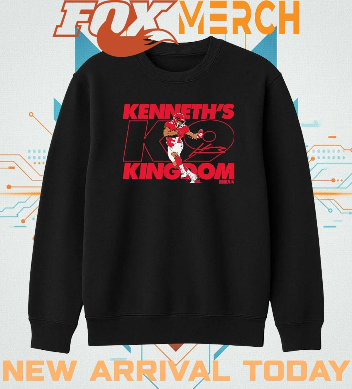 Kenneth Walker III Kenneth’s Kingdom t-shirt