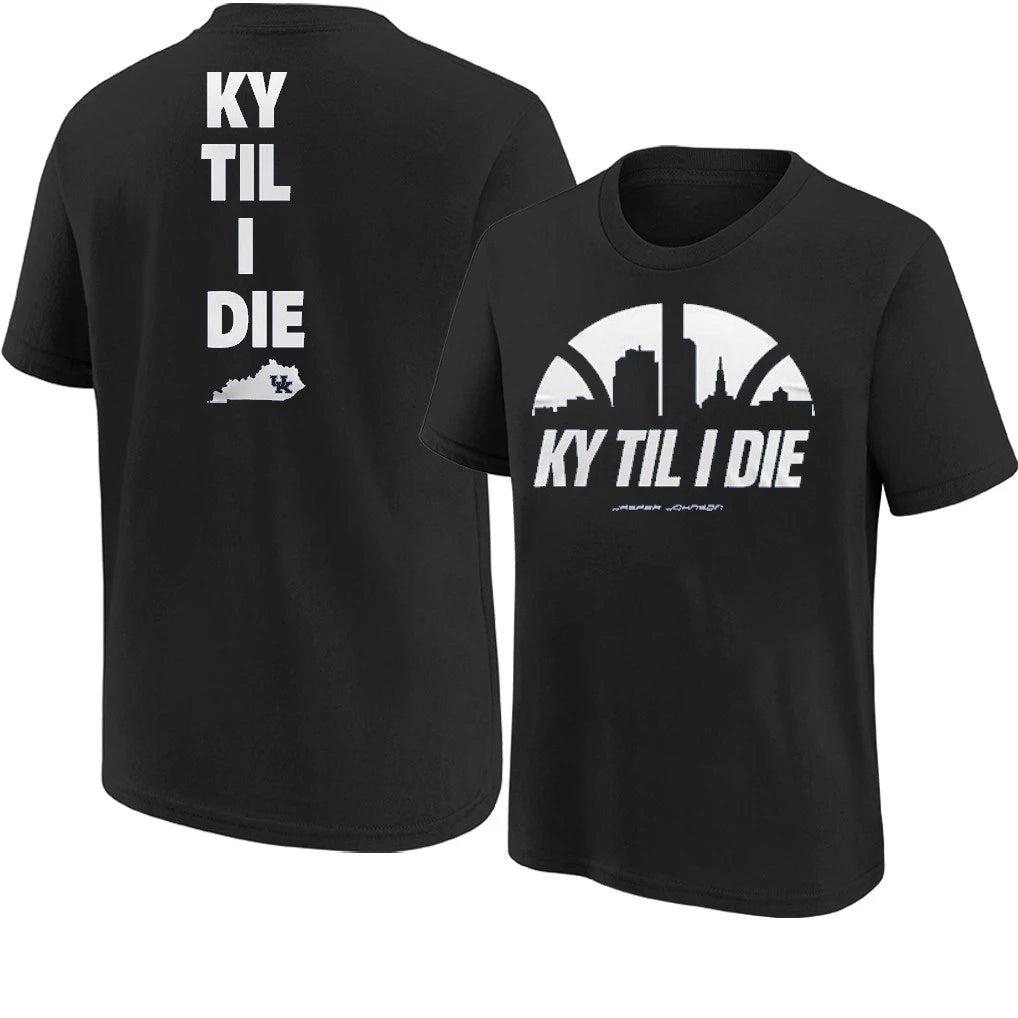 Kentucky Wildcats KY Til I Die Forever Jasper Johnson 2026 T-Shirt