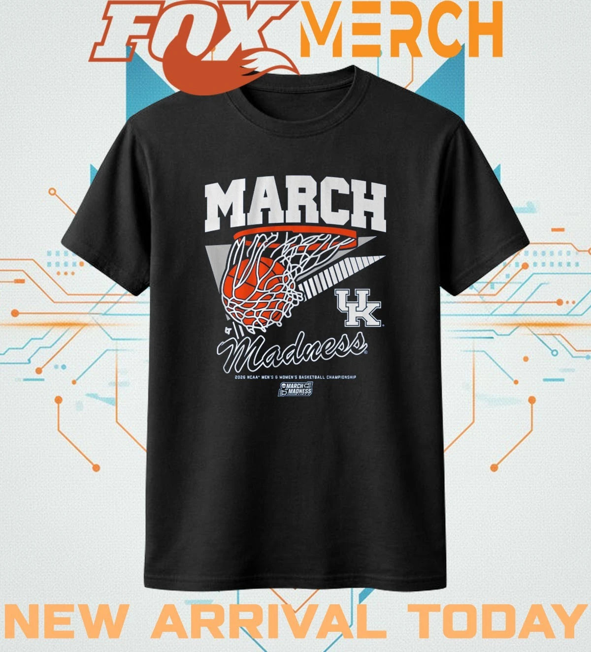 Kentucky Wildcats MBB &amp; WBB 2026 March Madness Retro Swish t-shirt