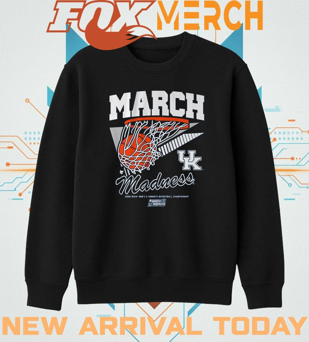 Kentucky Wildcats MBB &amp; WBB 2026 March Madness Retro Swish t-shirt