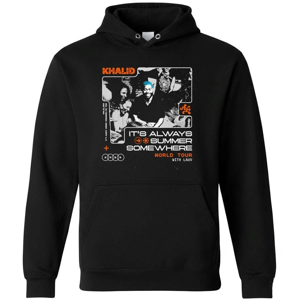 Khalid World Tour 2026 It’s Always Summer Somewhere Schedule Tour Dates Shirt