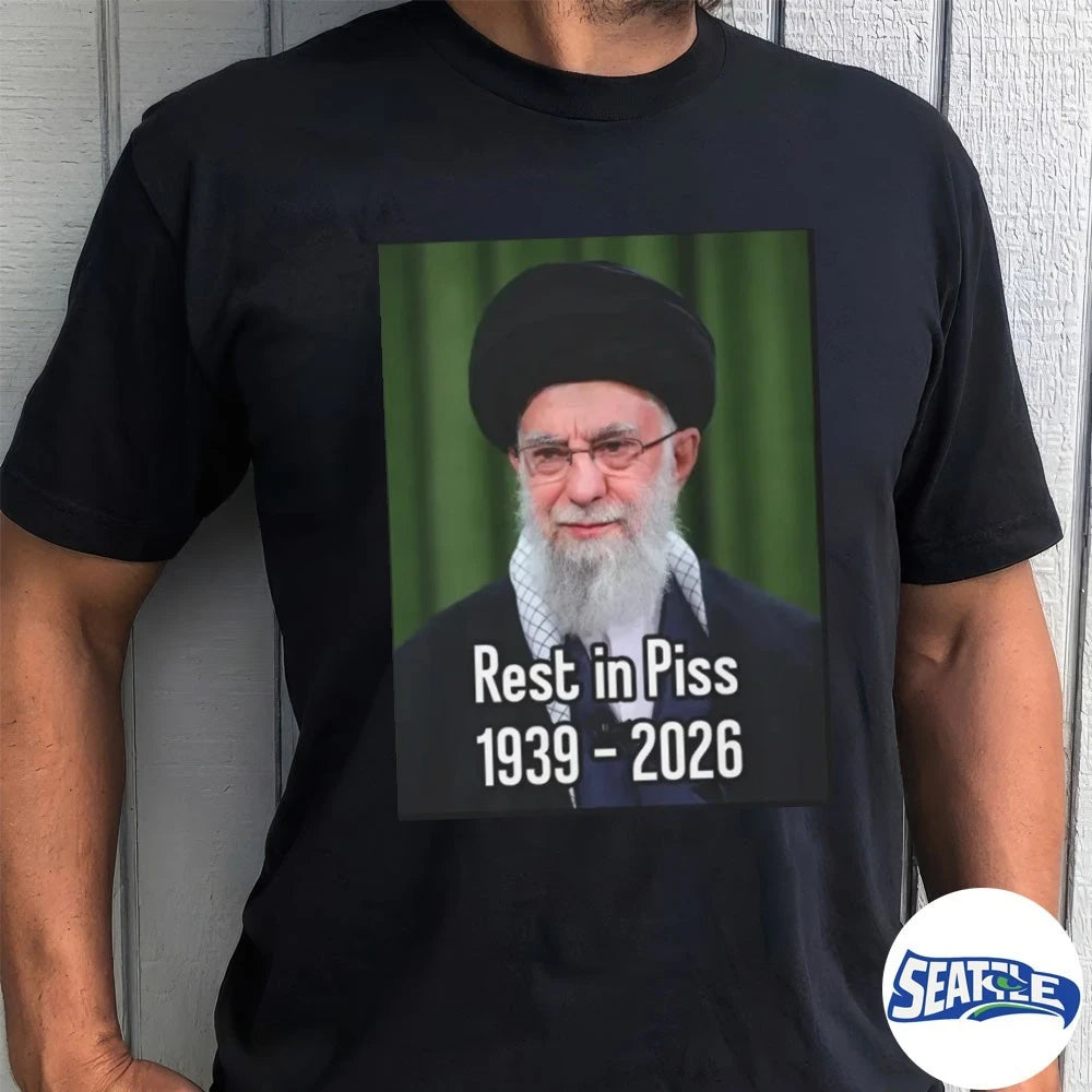 Khomeini Ali Rest In Piss 1939-2026 Poster shirt