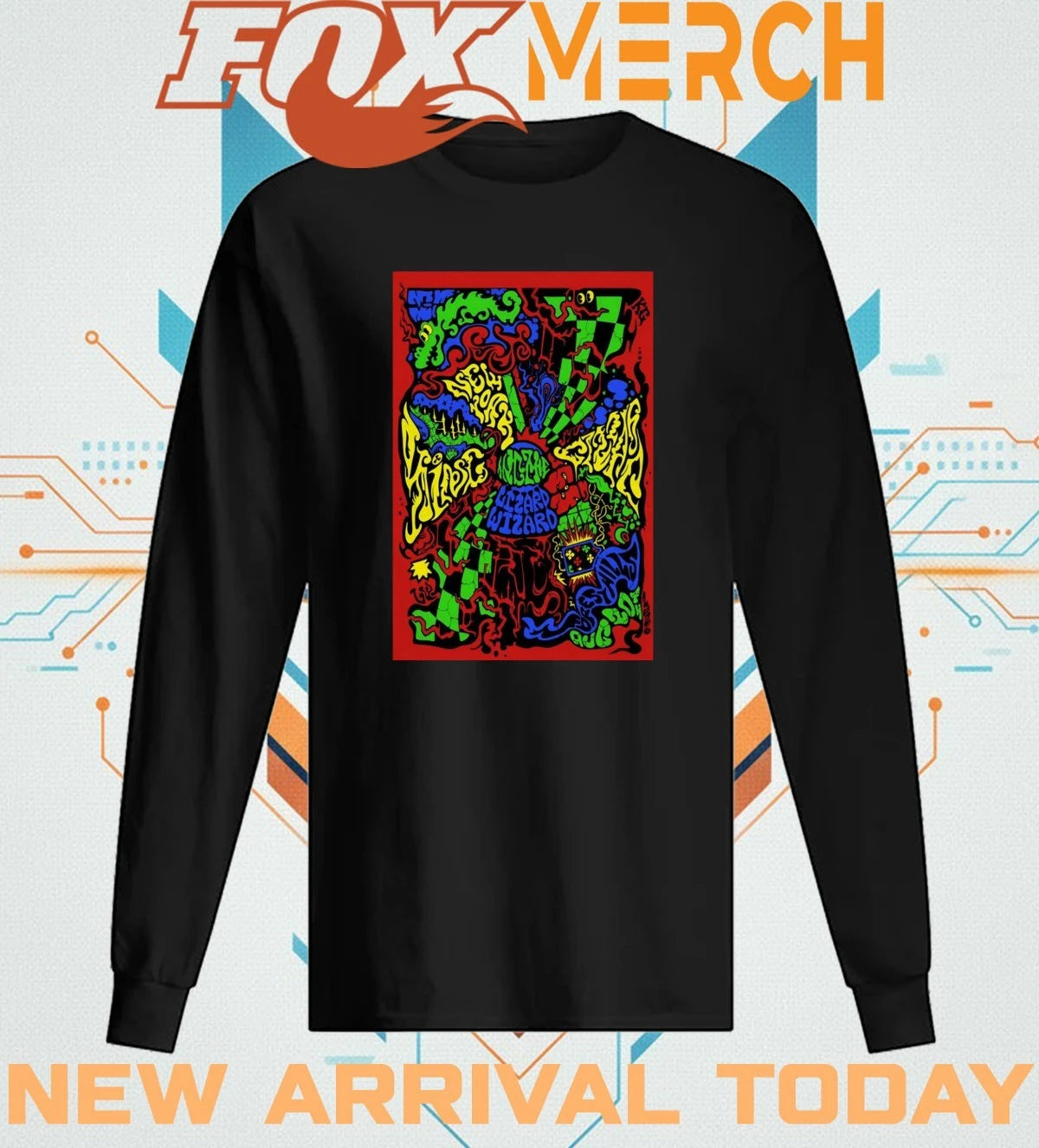 King Gizzard And The Lizard Wizard Forest Hills NY 8 20 2026 poster t-shirt