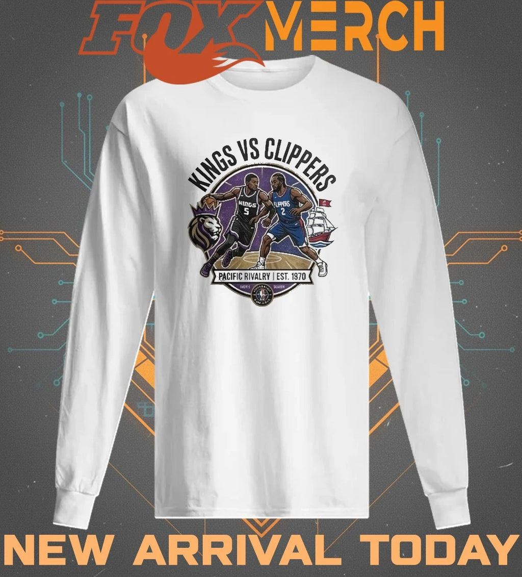 Kings vs Clippers sport Champions t-shirt