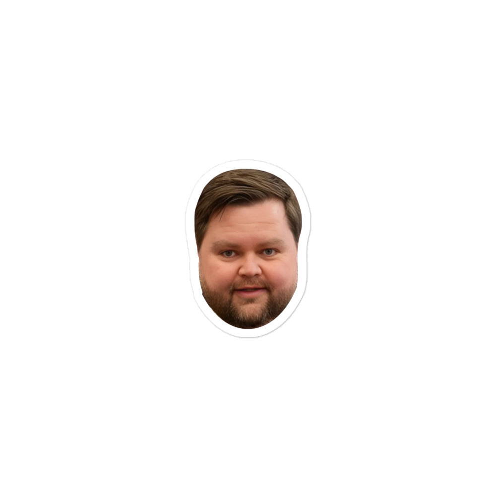 JD Vance Baby Face Sticker