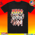 Kiss Flaming Youth God Of Thunder 7 Flaming Youth Single Cover T-shirt
