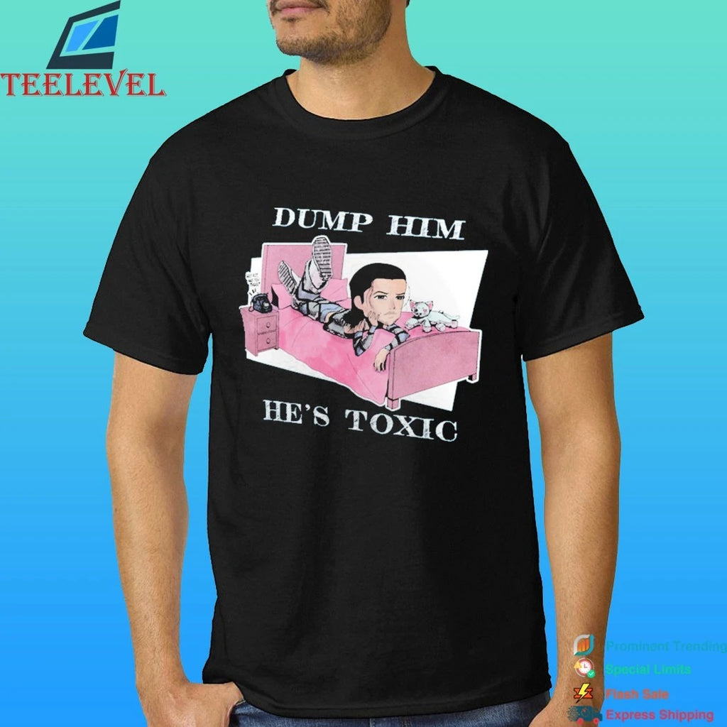 Kit Wilson Dump Him He’s Toxic Shirt