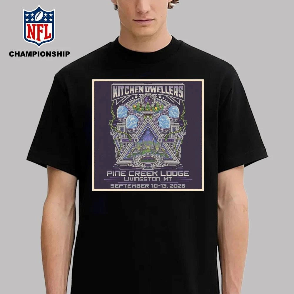 Kitchen Dwellers Tour Livingston MT On Sept 10-13 2026 Poster Shirt