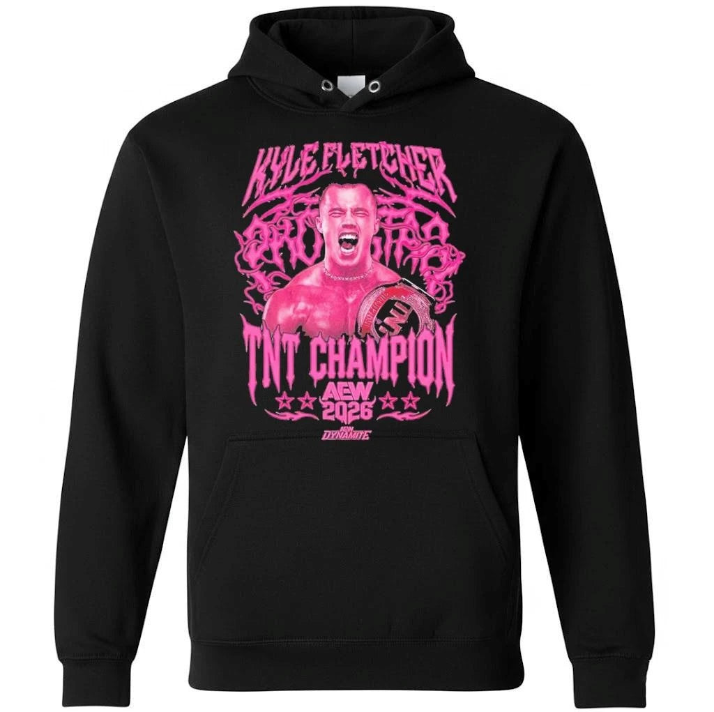 Kyle Fletcher Protostar NTN Champion AEW 2026 Logo Shirt