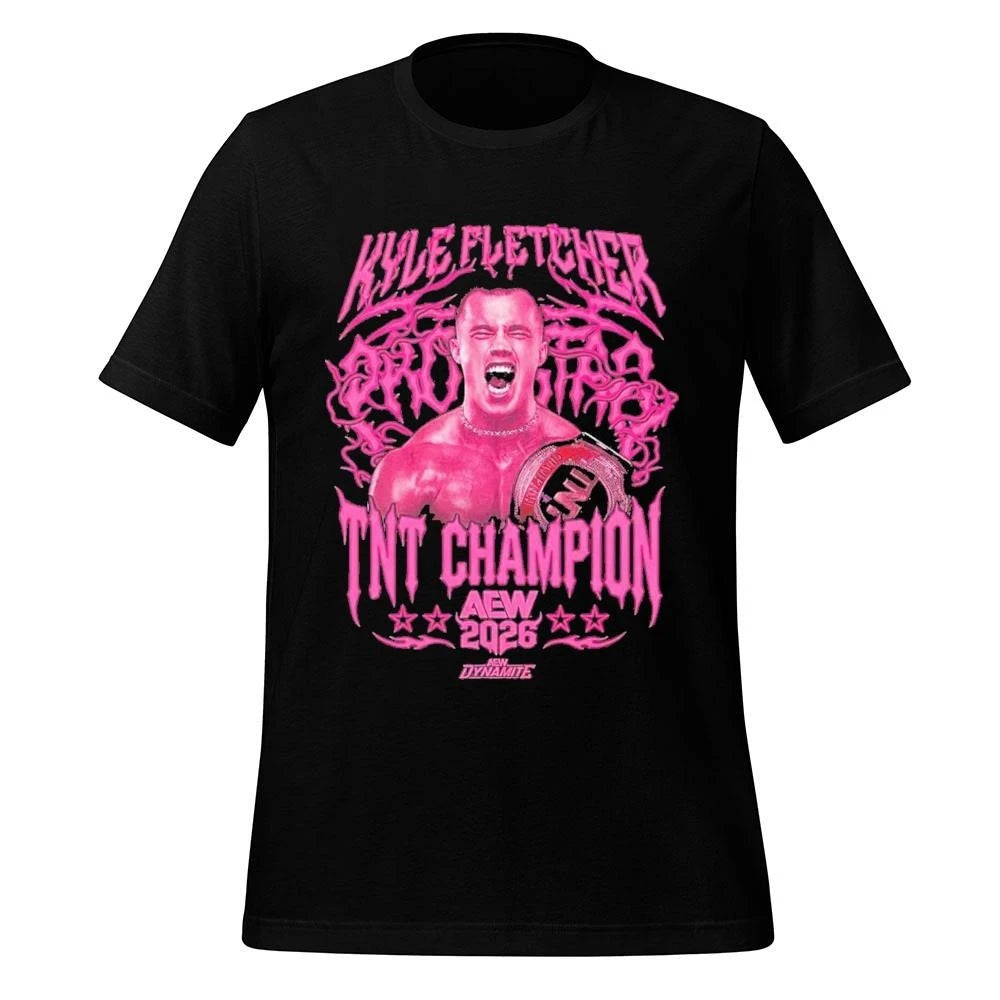 Kyle Fletcher Protostar NTN Champion AEW 2026 Logo Shirt