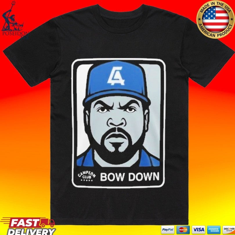 La Dodgers Ice Cube Bow Down T-shirt