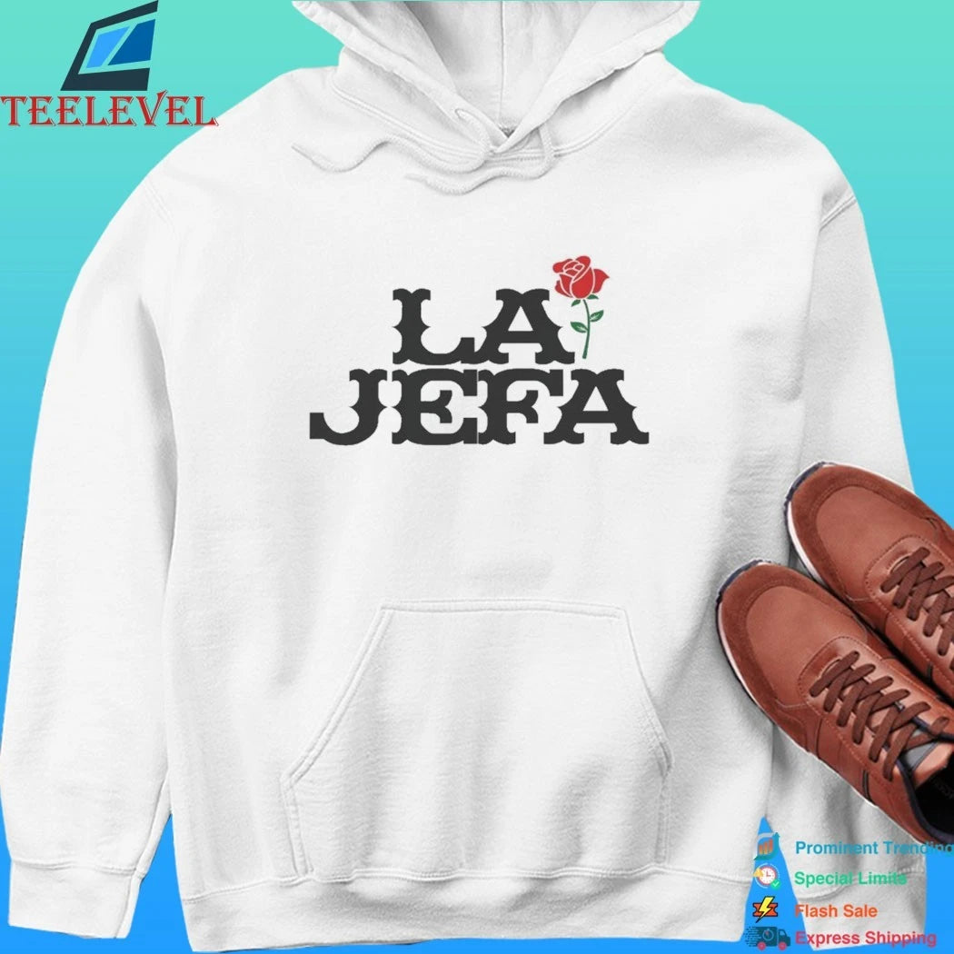 La Jefa Rose Flower &amp; Latina Boss Empowerment Shirt
