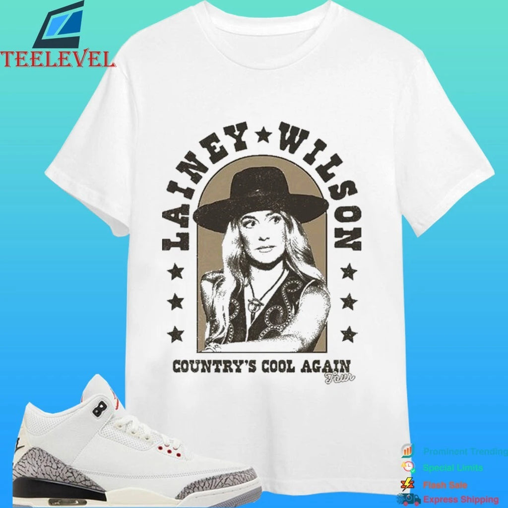 Lainey Wilson Country’s Cool Again 2024 Tour Shirt