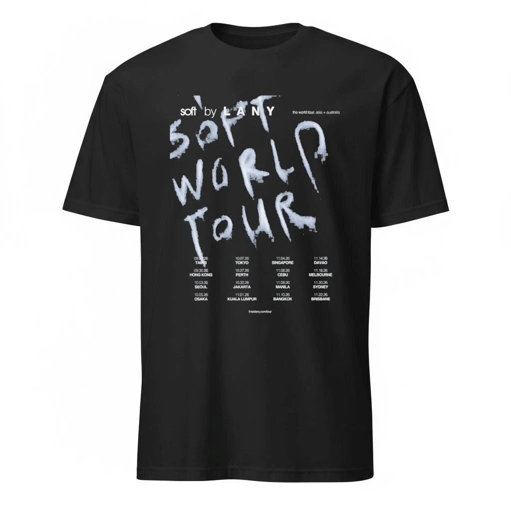 Lany Band 2026 Soft World Tour Dates Shirt
