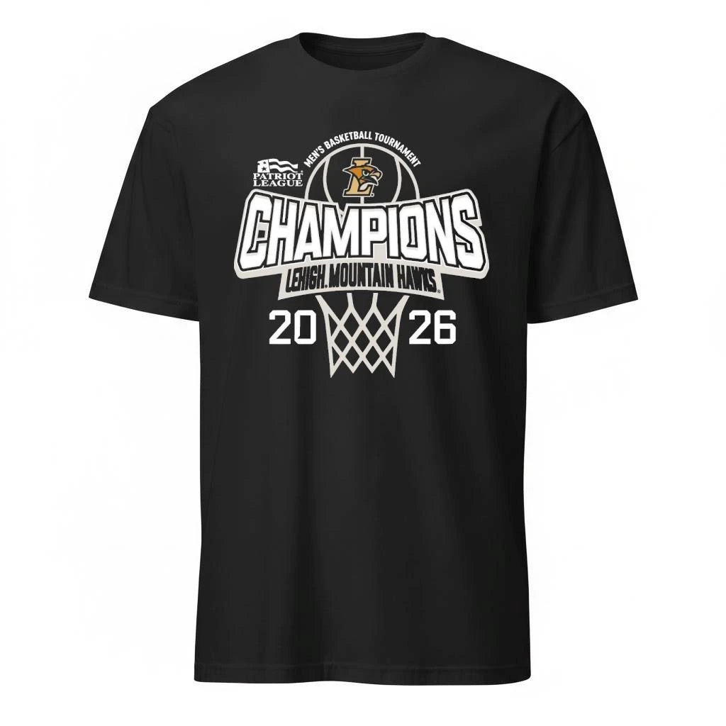 Lehigh Mountain Hawks Are Your 2025-26 Patriot League Mens Basketball Champions Shirt