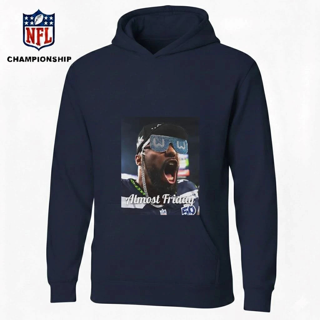 Leonard Williams Glasses Seahawks Almost Friday Shirt