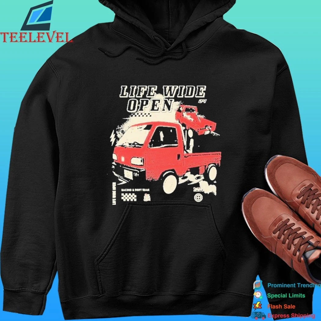 Life Wide Open Racing And Drift Team Mini Truck Cboystv Shirt