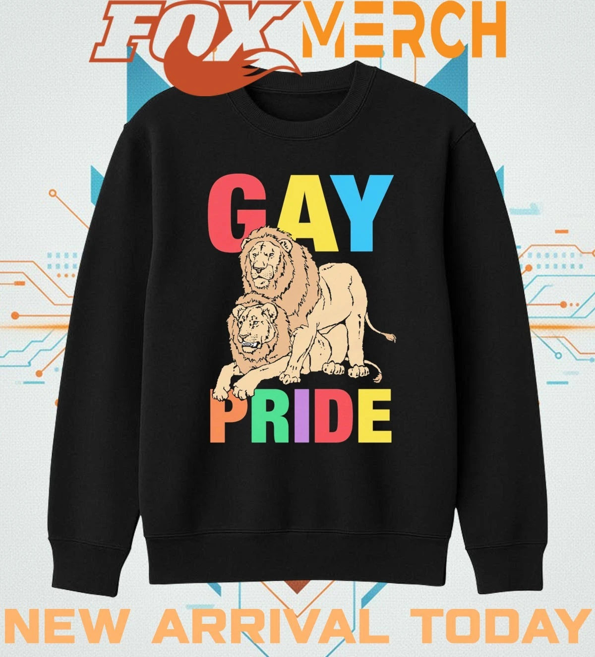 Lion Gay Pride t-shirt