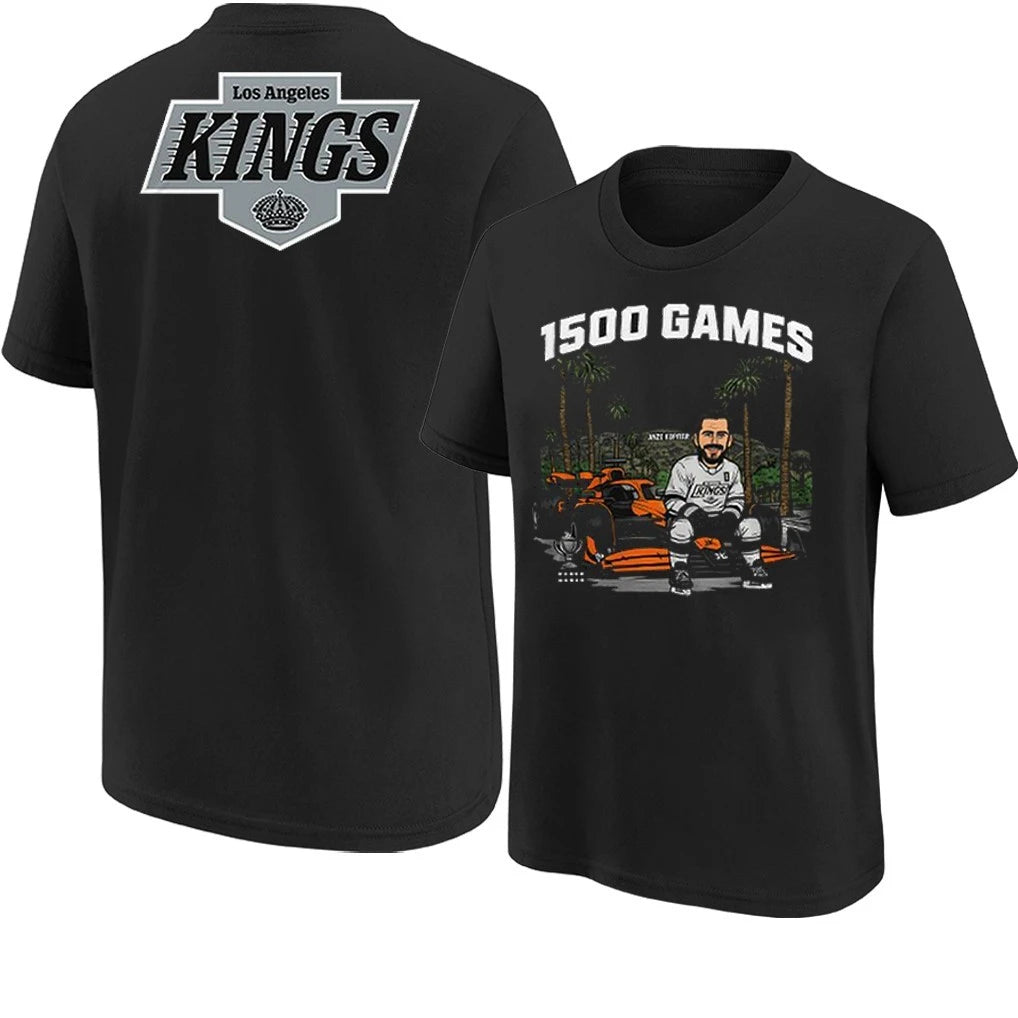 Los Angeles Kings Congrats Kopitar 1500 Games 2026 T-Shirt