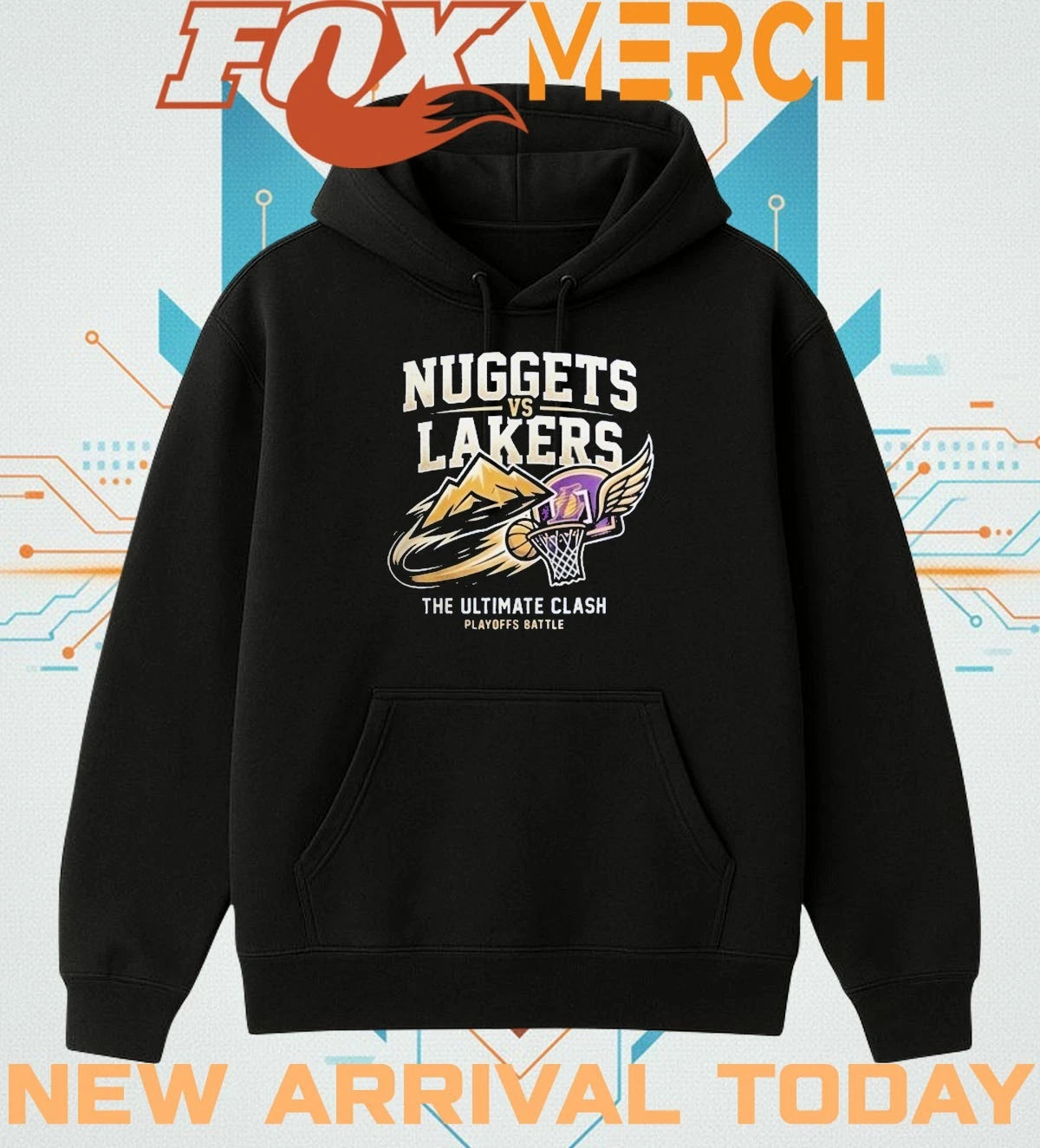 Los Angeles Lakers vs. Denver Nuggets sport Champions t-shirt