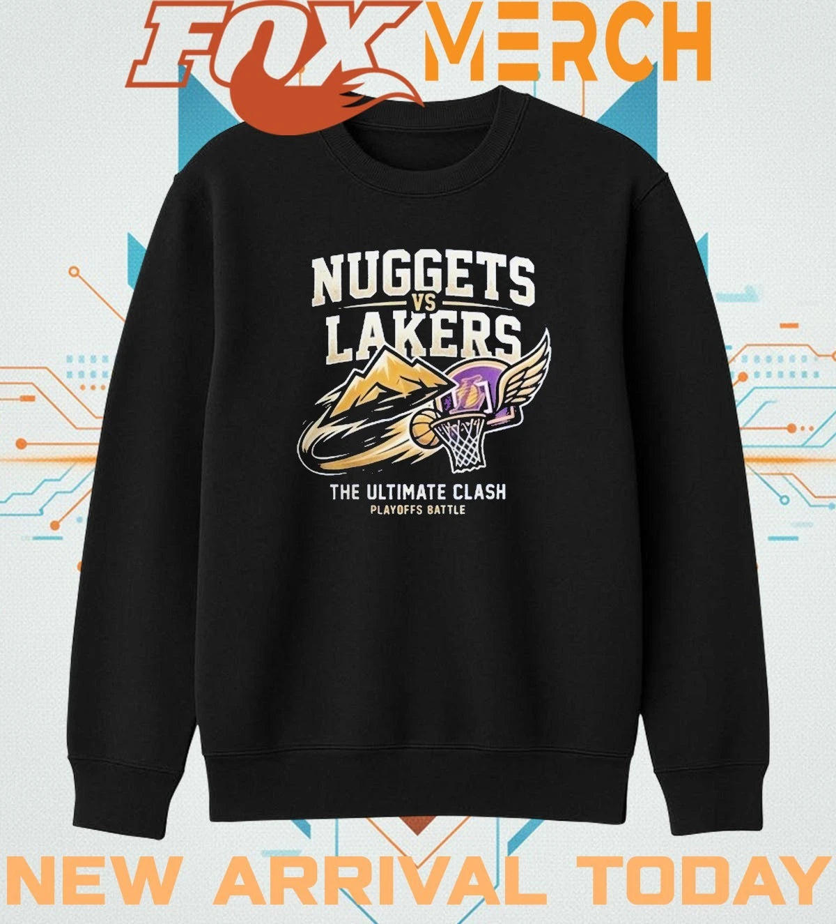 Los Angeles Lakers vs. Denver Nuggets sport Champions t-shirt