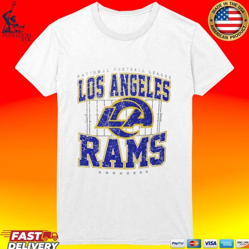 Los Angeles Rams Starter Distressed Field T-shirt