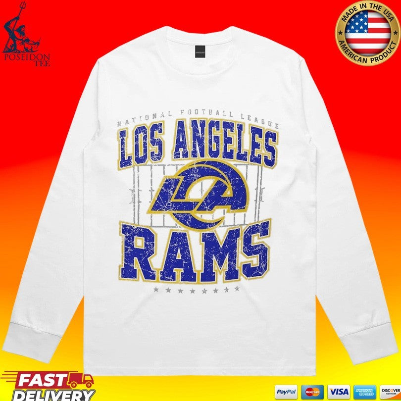 Los Angeles Rams Starter Distressed Field T-shirt
