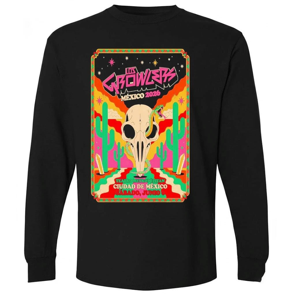 Los Growlers Mexico City June 6 2026 Poster Shirt