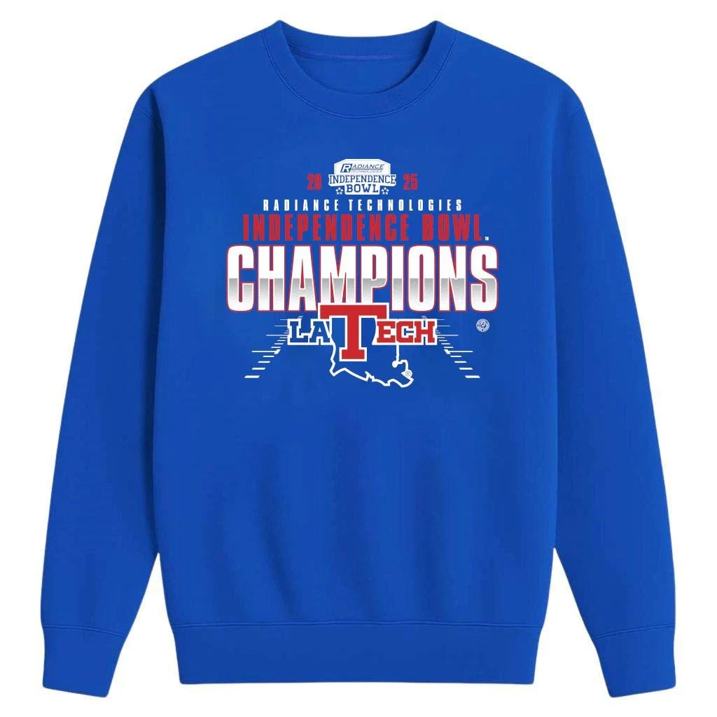 Louisiana Tech Bulldogs 2025 Radiance Technologies Independence Bowl Champions Shirt